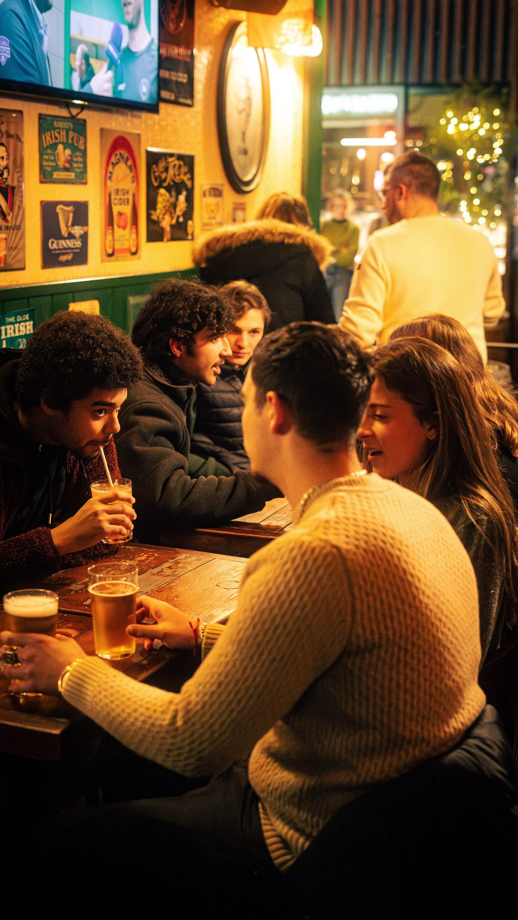 Entre amis au pub